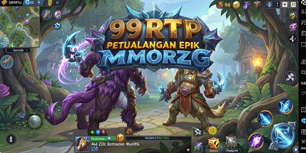 Gameplay MMORPG 99RTP yang mengasyikkan dan penuh aksi.