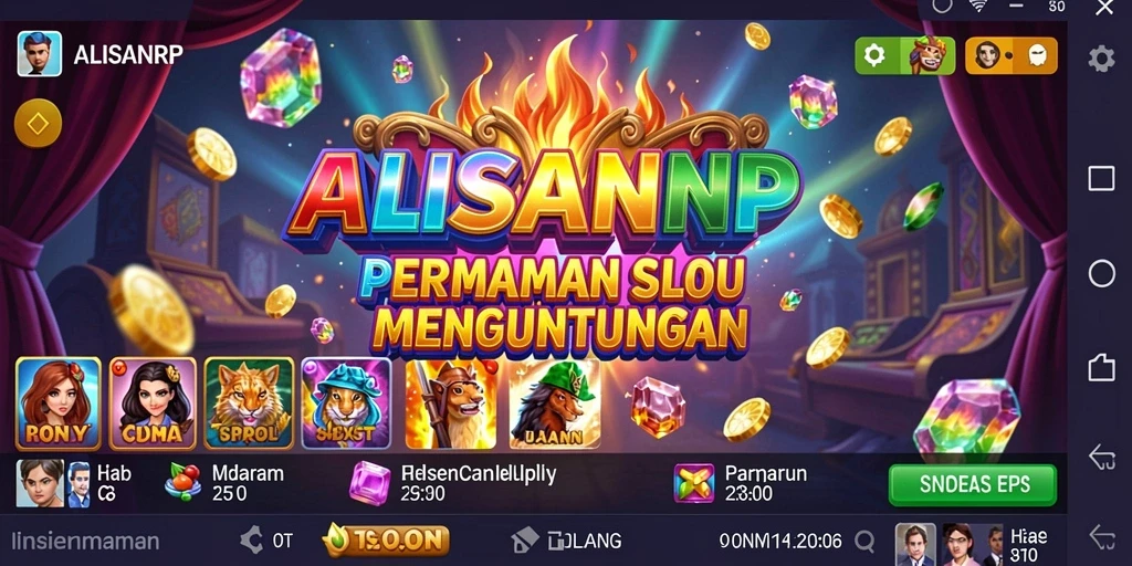 Tampilan gameplay ALISANRP yang seru dan menegangkan.