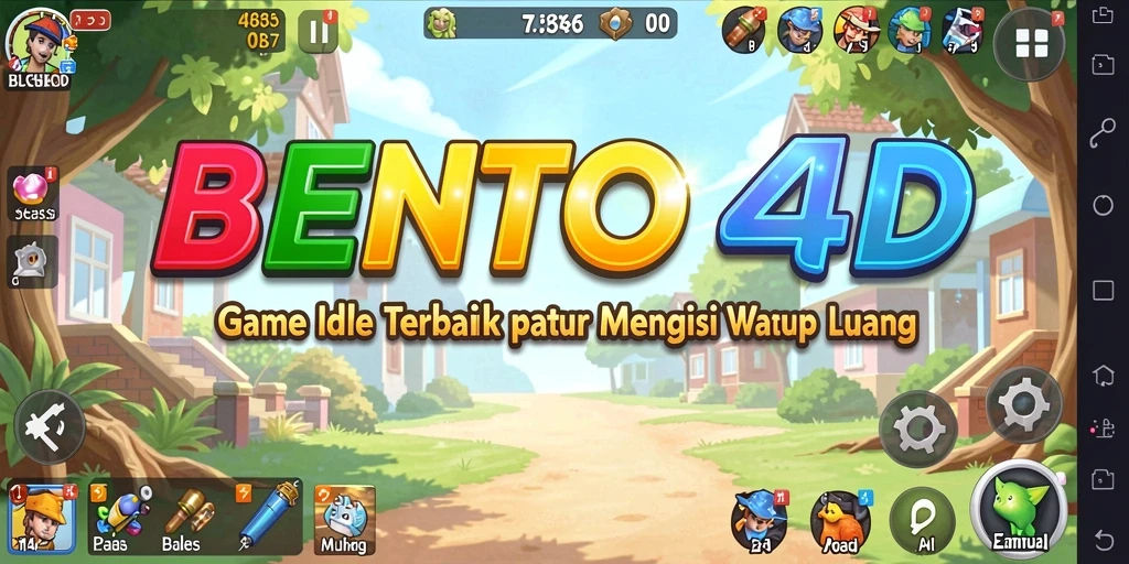 Tampilan gameplay BENTO4D yang menarik dan menghibur.
