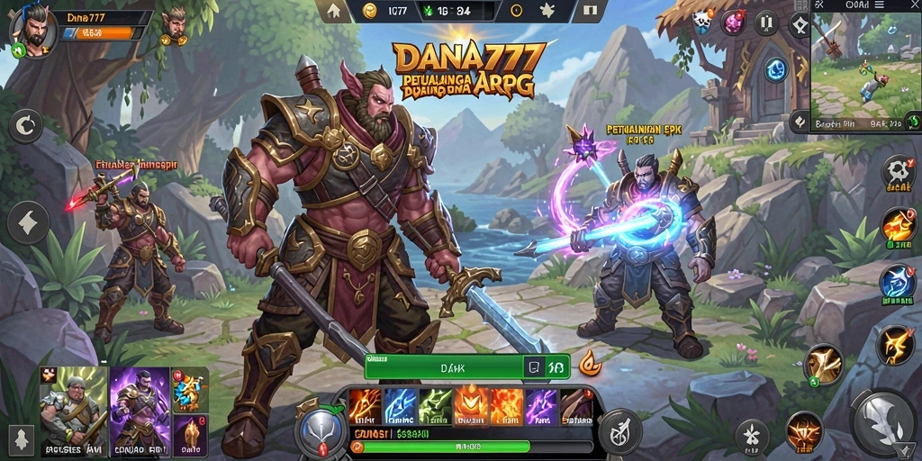 Tampilan gameplay DANA777 yang menegangkan dan mendebarkan.