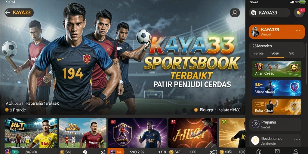 Tampilan KAYA33 menampilkan taruhan olahraga yang seru dan menarik.