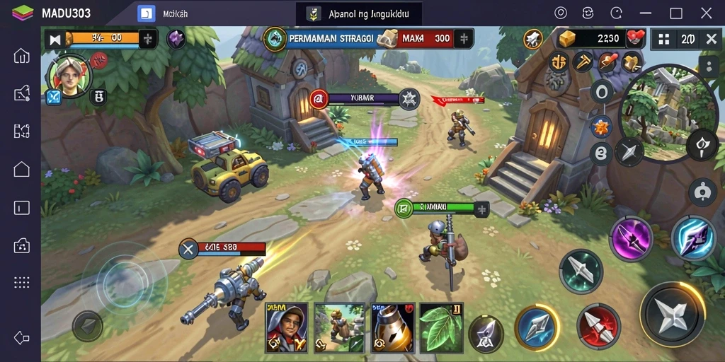 Tampilan menarik dalam gameplay SLG MADU303 yang menantang.