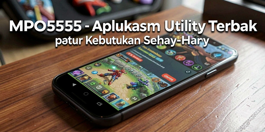 Tampilan antarmuka MPO555 yang user-friendly dan fitur lengkap.