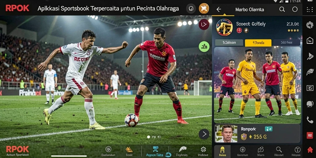 Tampilan screenshot utama RPOK yang menampilkan antarmuka taruhan olahraga.