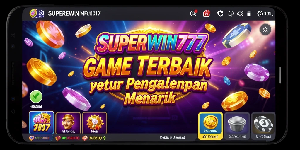 Gameplay Slot SUPERWIN777 yang mendebarkan dan interaktif.