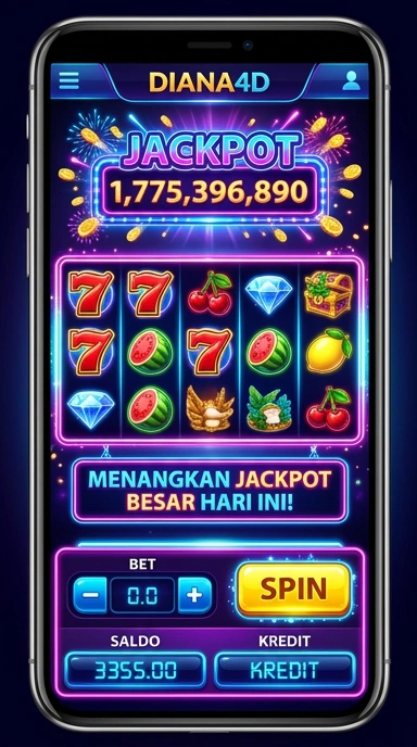 Tampilan utama aplikasi diana4d yang menarik dan user-friendly.